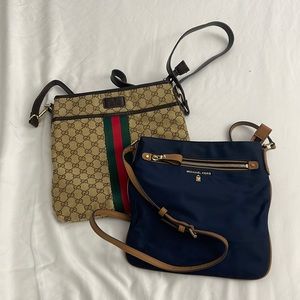 MK side bag & GG bag! 2 bags!